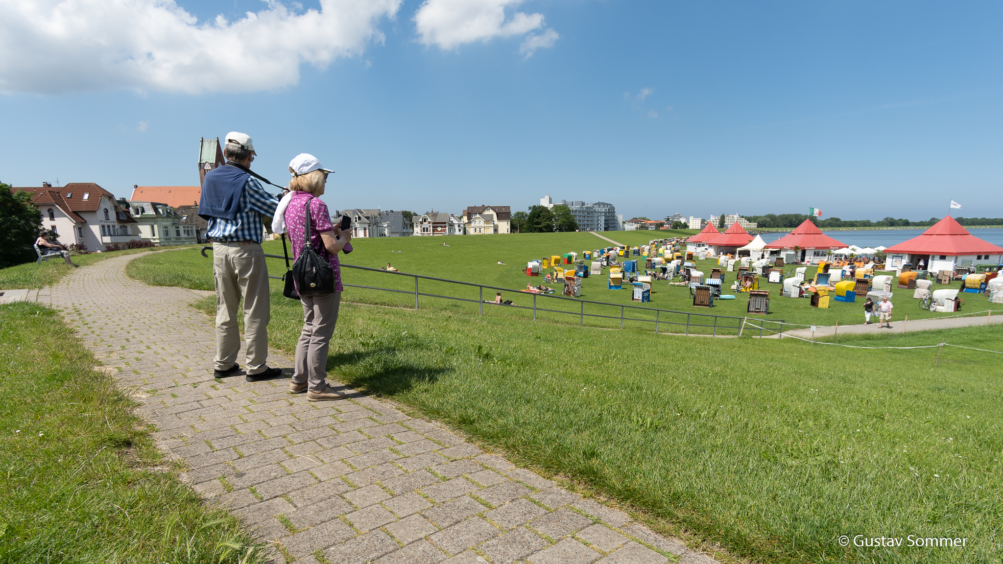 Street Deich Cuxhaven