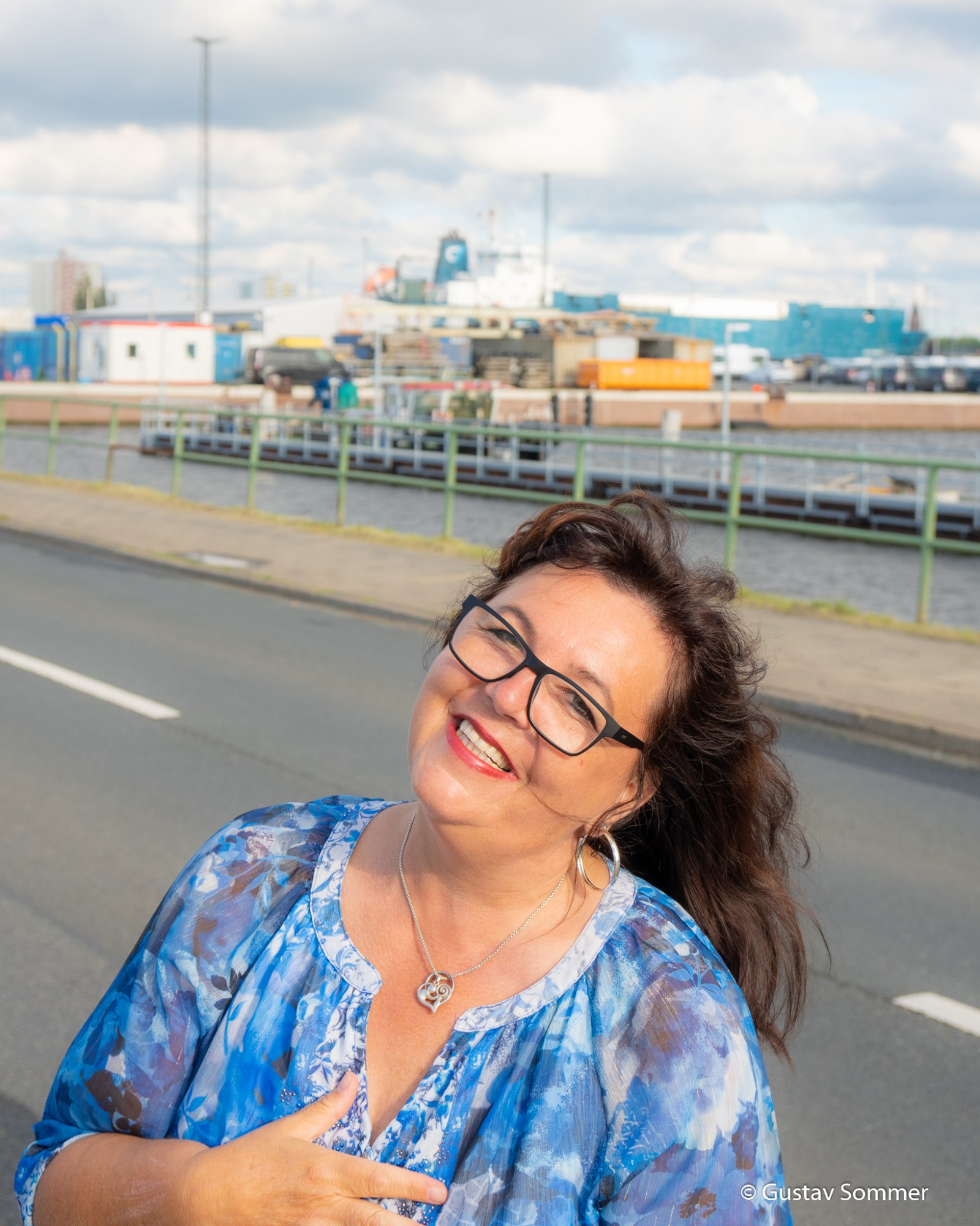 Street Bremerhaven Letzte Kneipe vor New York