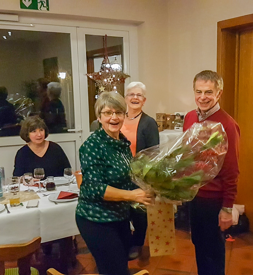 Waltraud Sommer, 20 Jahre Chorleiterin Posaunenchor Drevenack