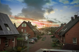 Sonnenaufgang im Dezember