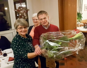 Waltraud Sommer, 20 Jahre Chorleiterin Posaunenchor Drevenack