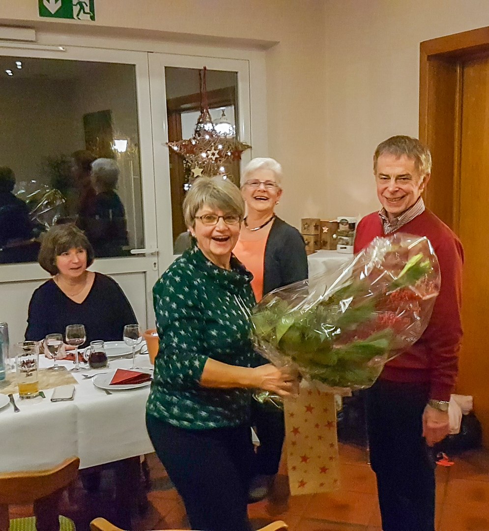 Waltraud Sommer, 20 Jahre Chorleiterin Posaunenchor Drevenack