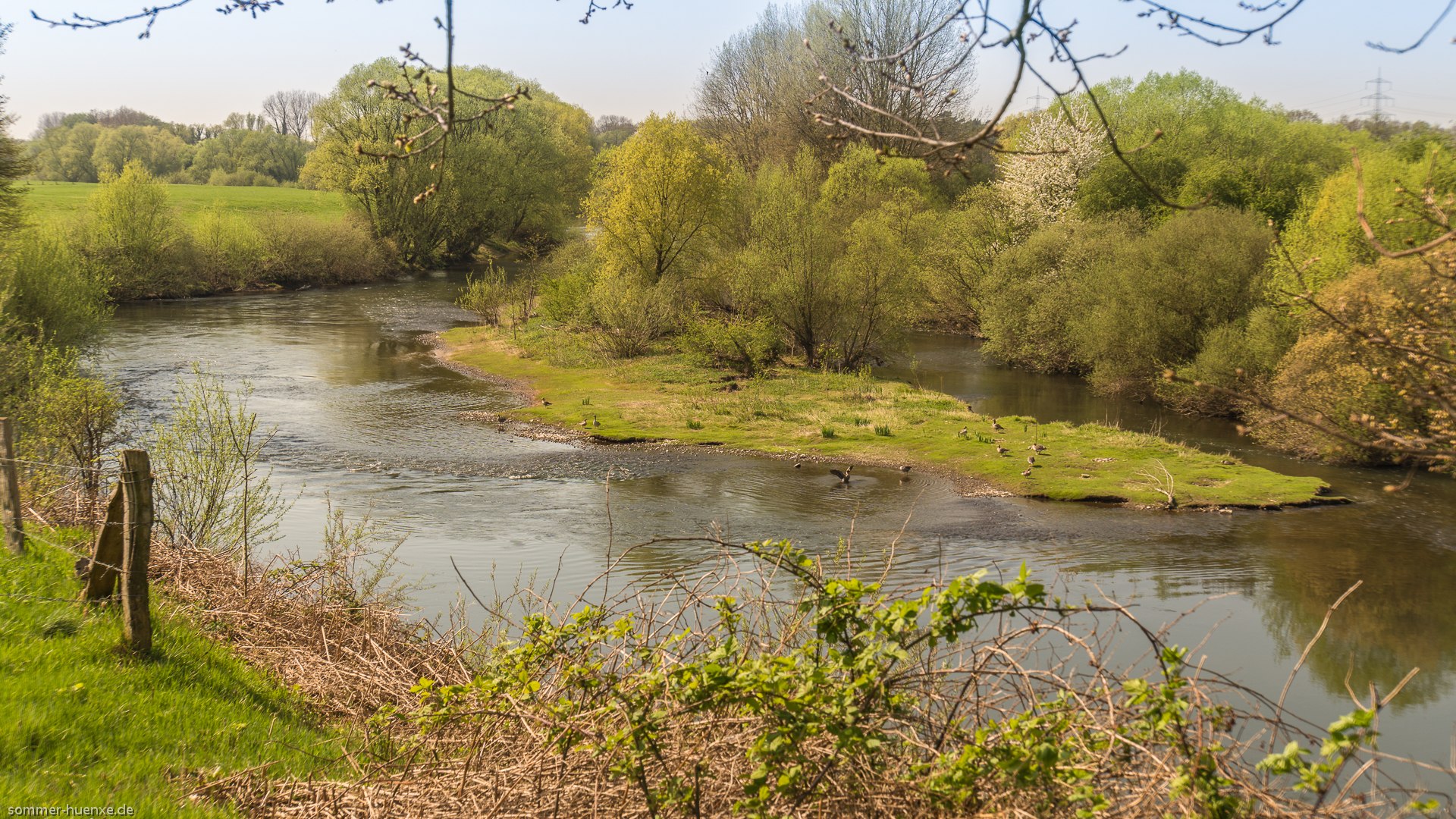 Frühling an der Lippe