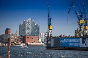 Elbphilharmonie und Hafen