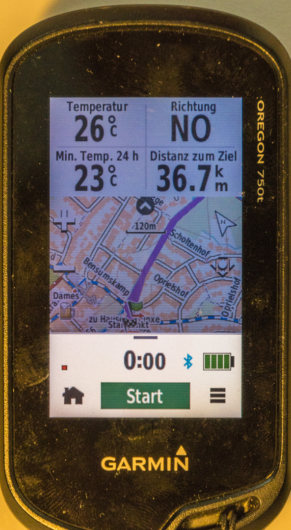 Garmin Oregon 750t