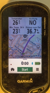 Garmin Oregon 750t