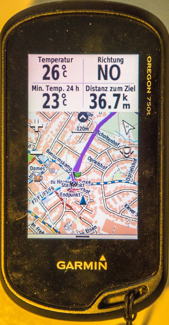 Garmin Oregon 750t