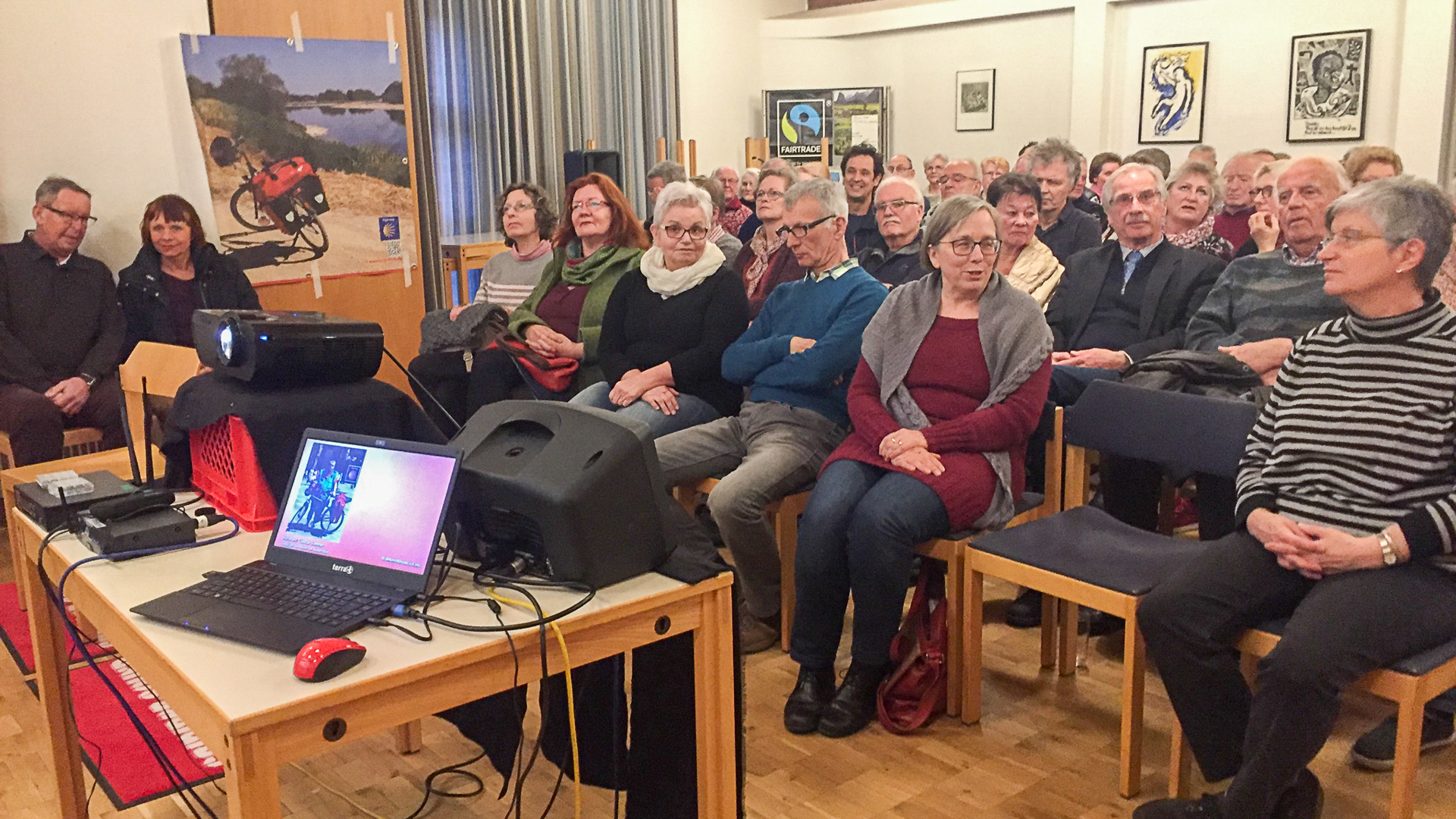 01. März Hünxe-Drevenack Multivisionsvortrag 10.000 km mit dem Fahrrad in Europa