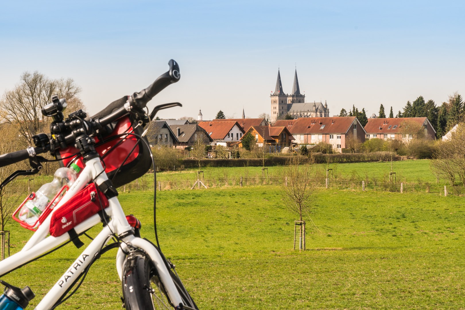 Dom zu Xanten in Sicht
