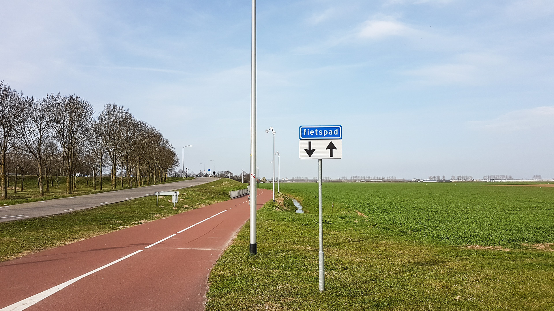 Fahrrad Schnellweg Nijwegen.Arnheim