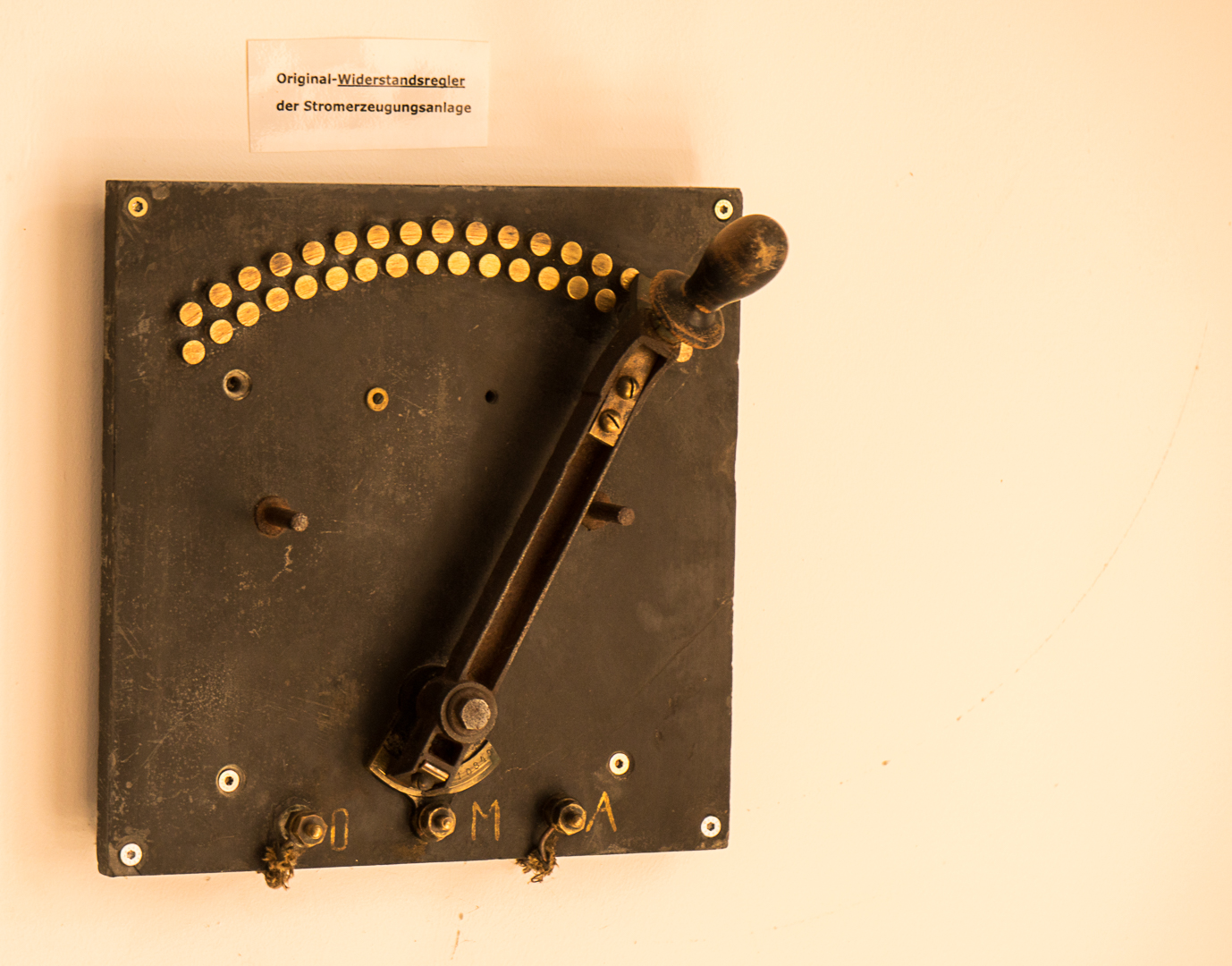 Original-Widerstands-Steller der Stromerzeugungsanlage