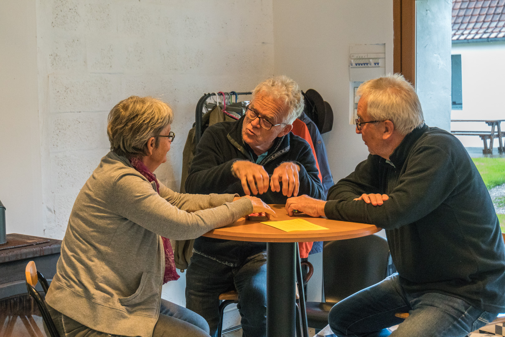 Abends im Gemeinschaftsraum