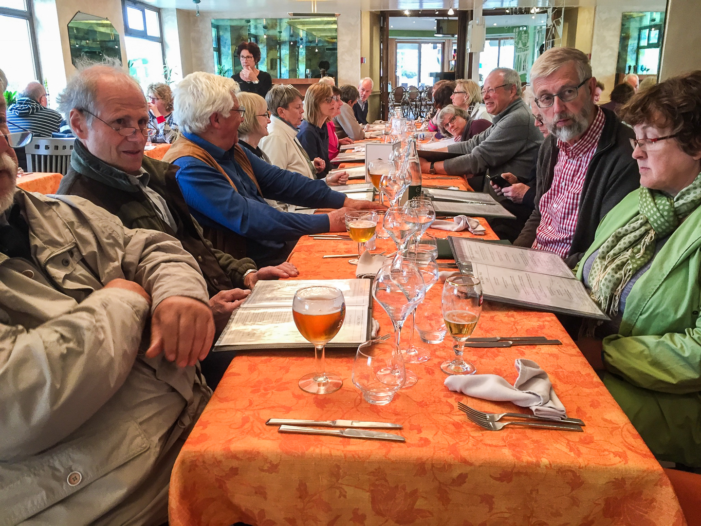 Mittagspause in Escalles