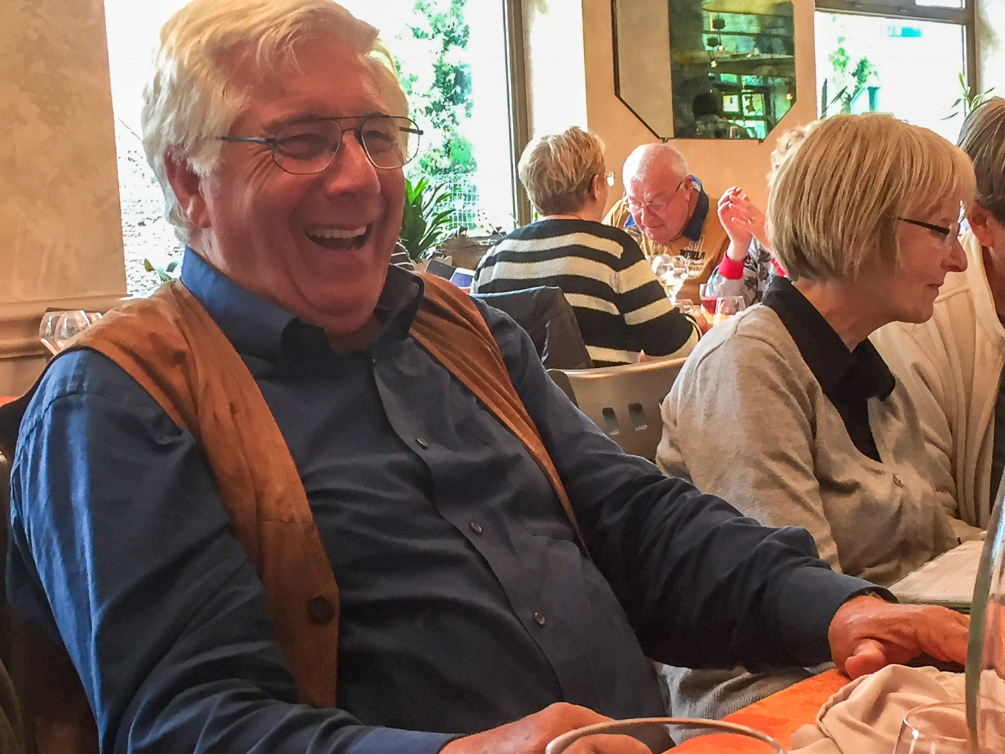 Pause nach dem Aufstieg