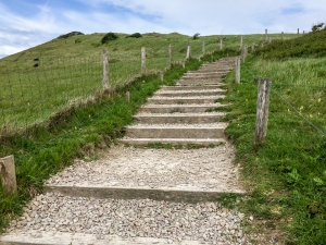 Aufstieg zum Cap Blanc-Nez
