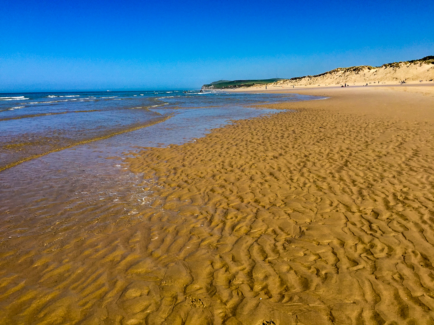 Mittags am Strand in Wissant
