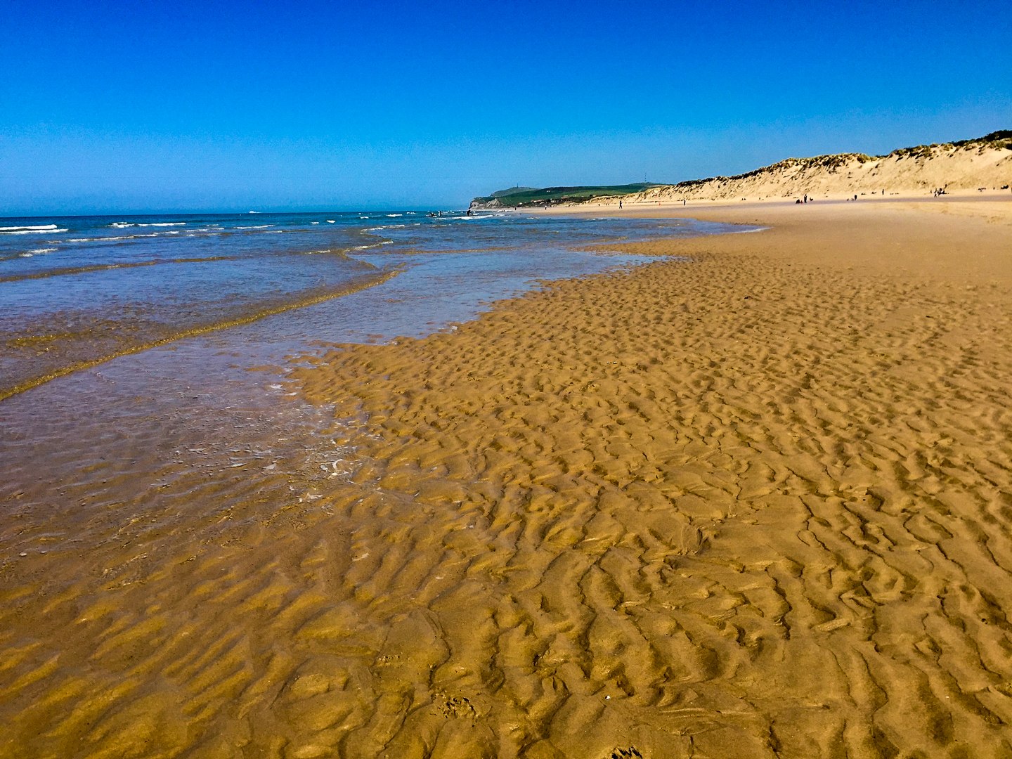 Mittags am Strand in Wissant
