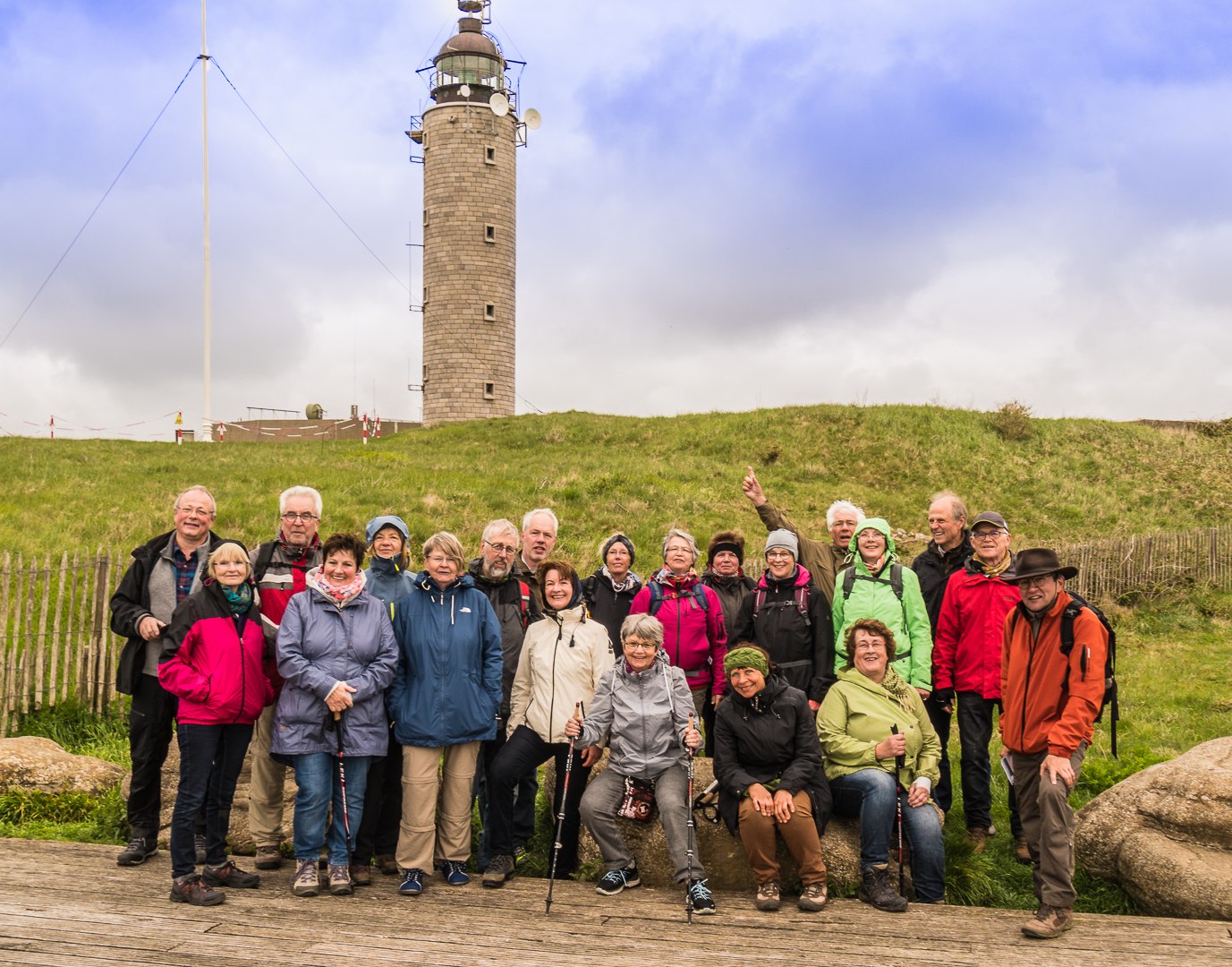 Gemeinde unterwegs am Cap Gris-Nez