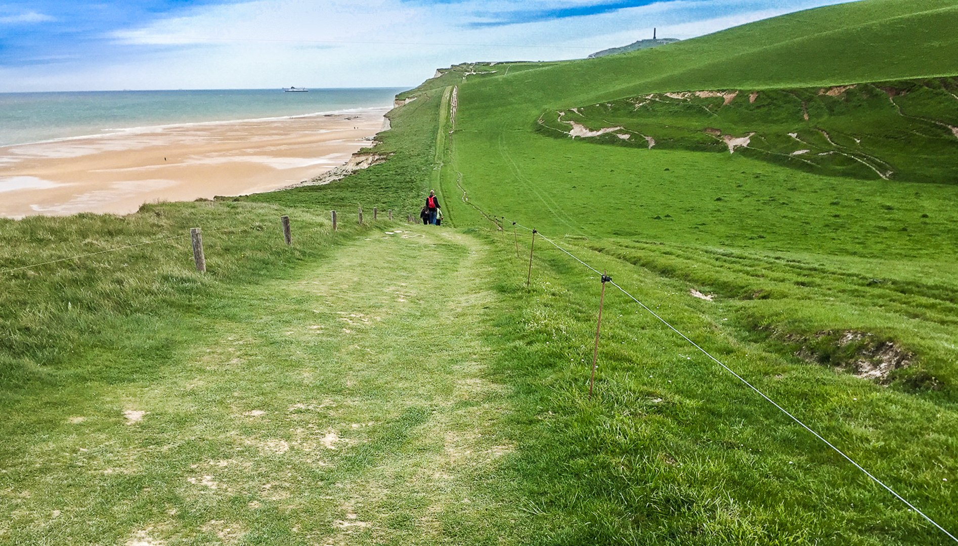 Weg zum Cap Blanc-Nez