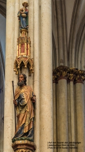 Bild 24 Jakobusfigur Dom zu Köln