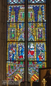 Bild 38 Ausschnitt Jakobusfenster, um 1330/40