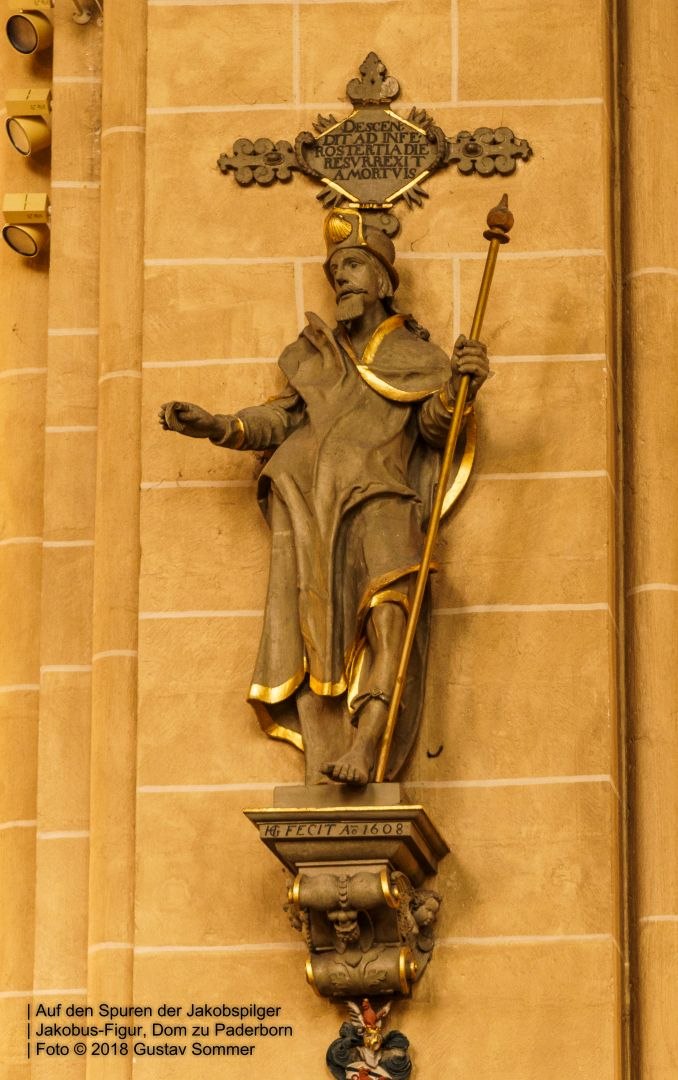Bild 30 Jakobus-Figur, Dom Paderborn