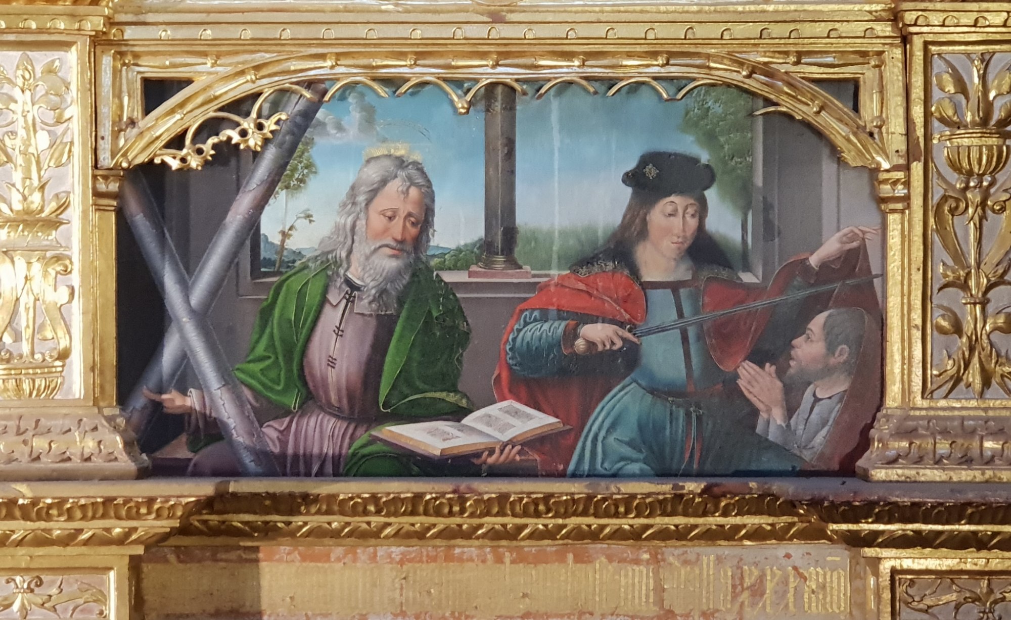 Saint Martin von Tours, rechts