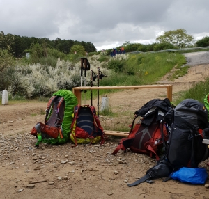 Weg nach Rabanal del Camino 