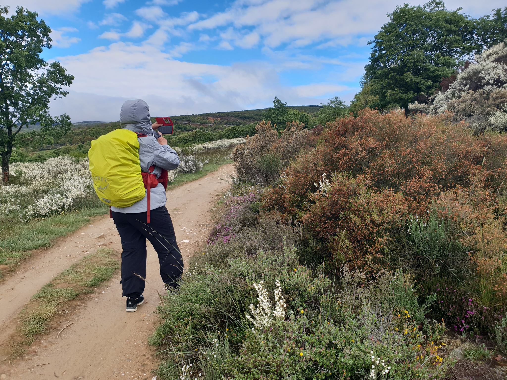 Auf dem Weg nach Foncebadón