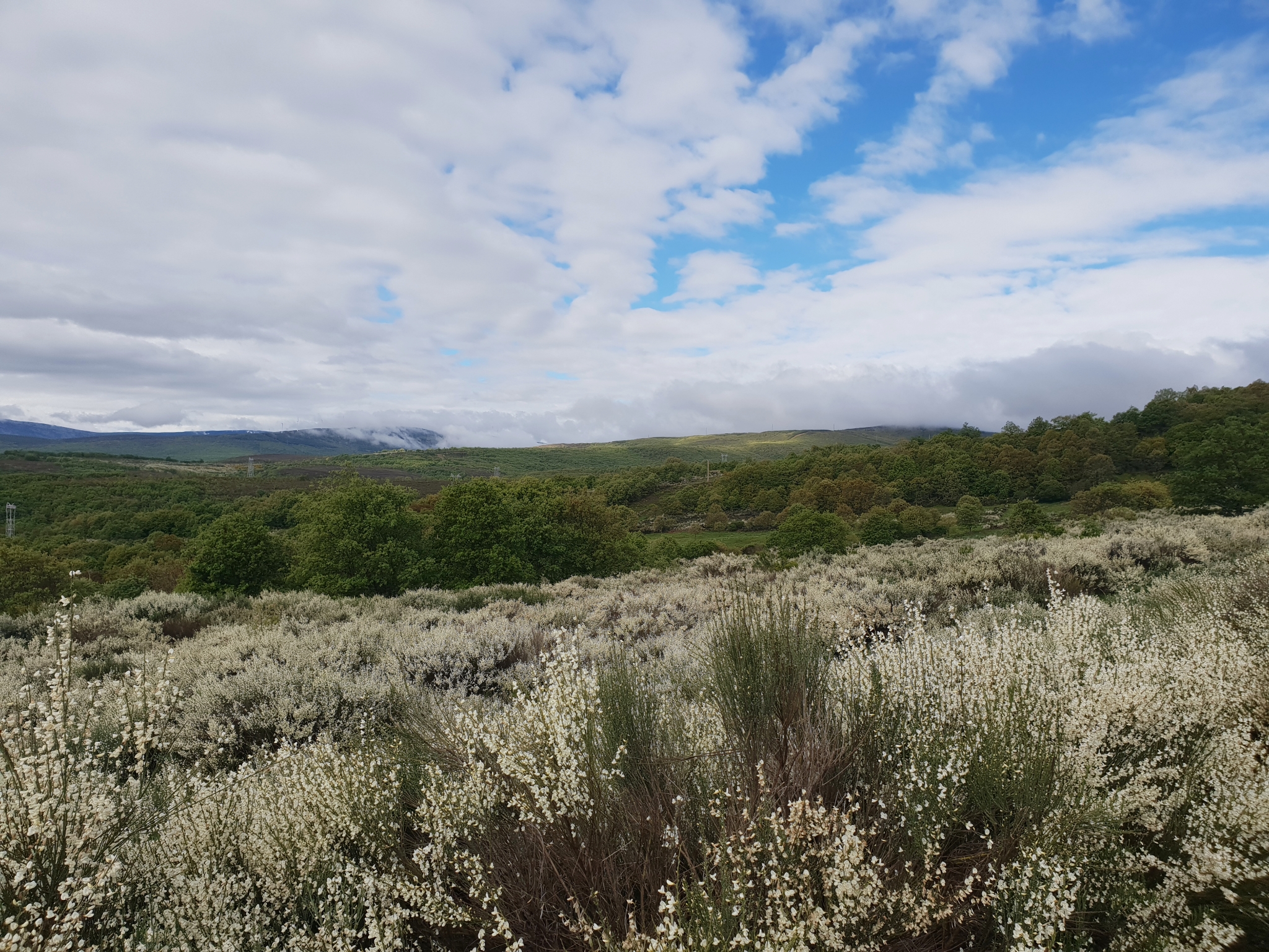 Auf dem Weg nach Foncebadón