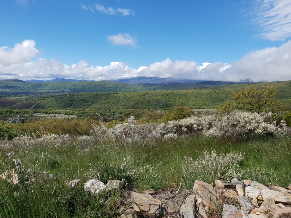 Auf dem Weg nach Foncebadón