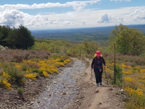 Auf dem Weg nach Foncebadón