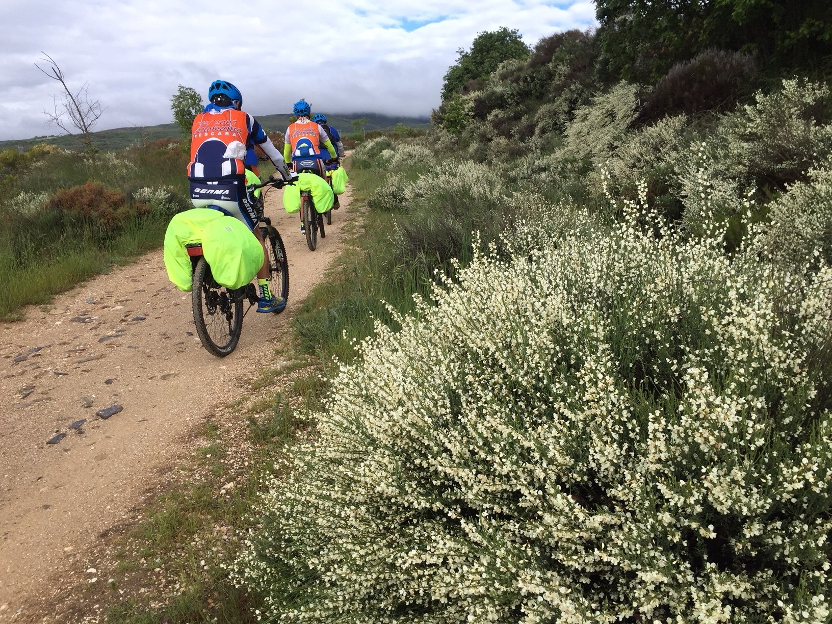 Oft ein Ärgernis Mountainbike auf dem Jakibsweg