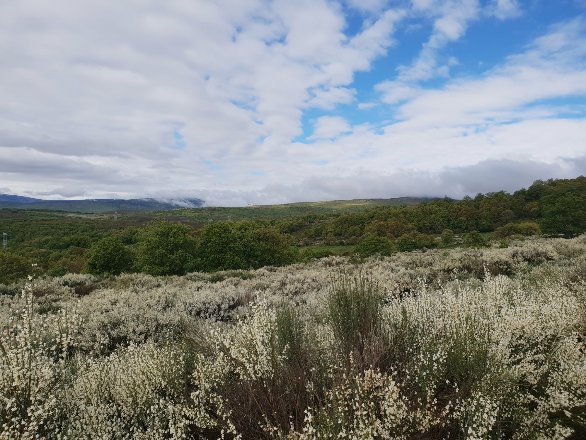 Auf dem Weg nach Foncebadón