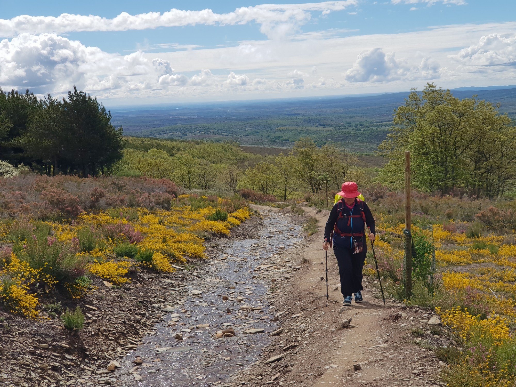 Auf dem Weg nach Foncebadón