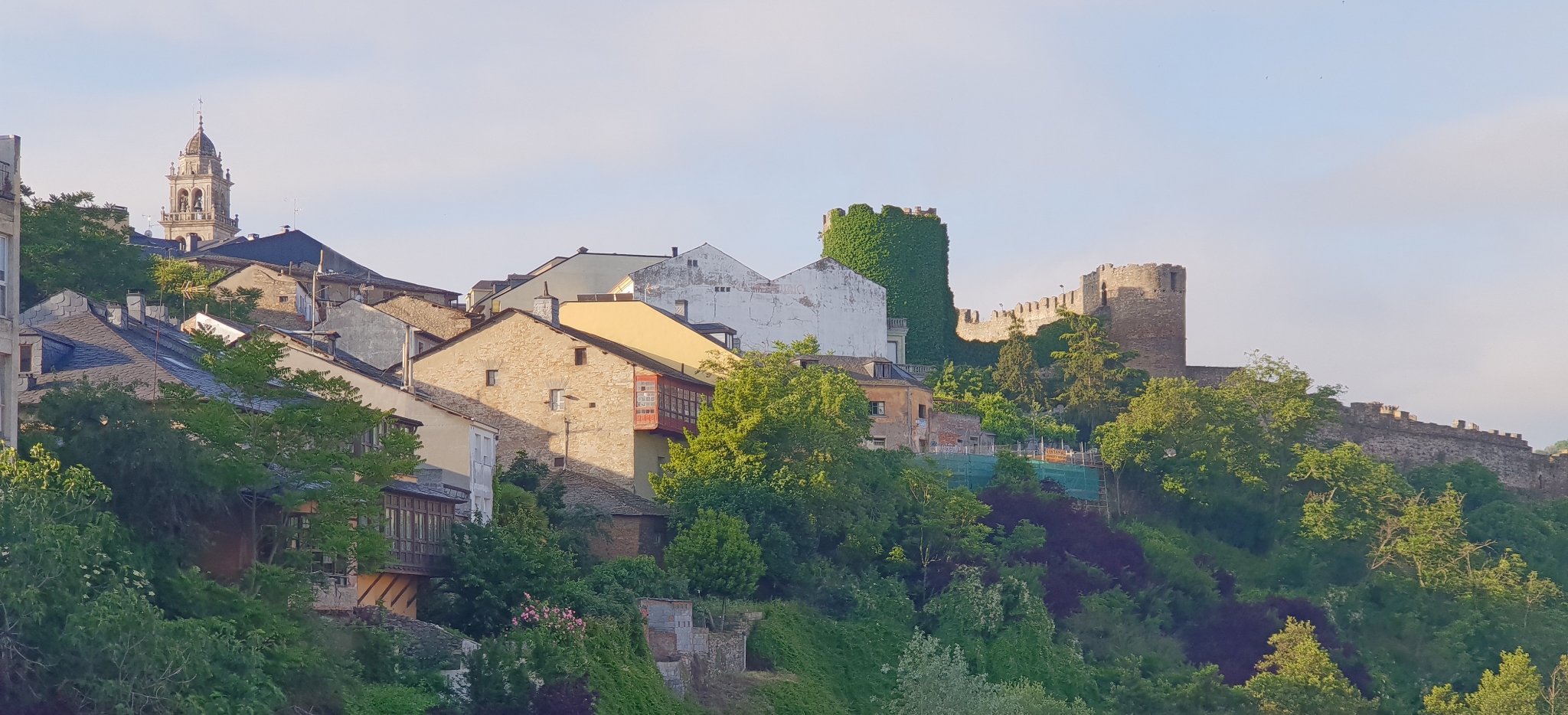 Letzter Blick auf Ponferrada