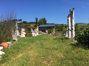 Kunst auf dem Weg nach Villafranca 
