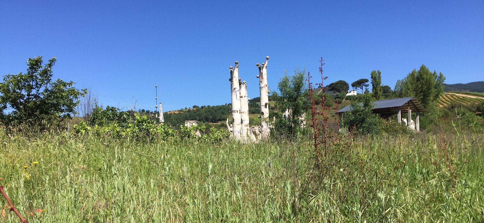 Kunst auf dem Weg nach Villafranca