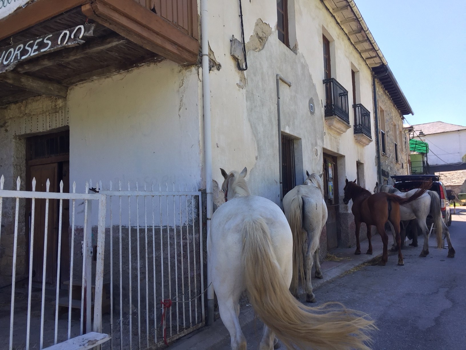 Hufschmied in Los Herrerias