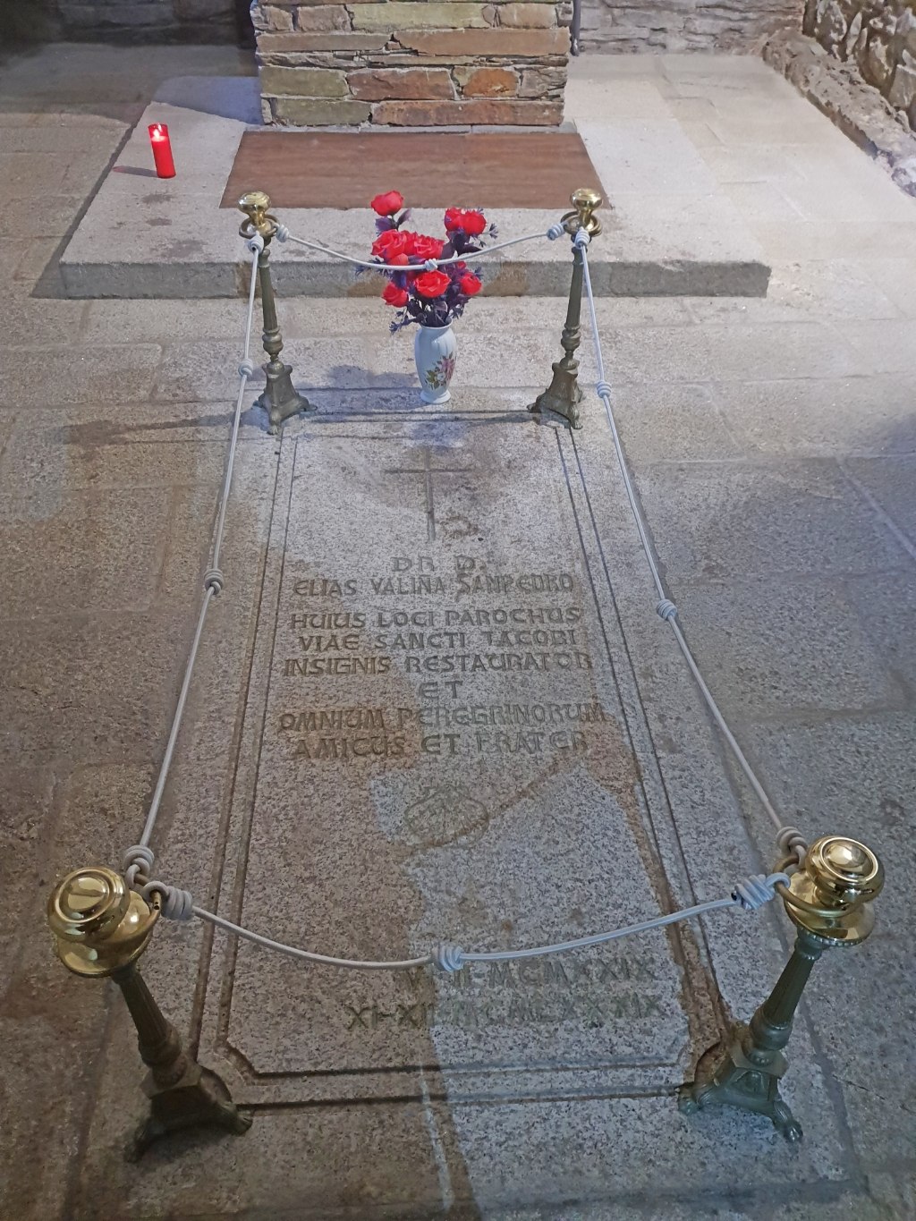 Grabstätte Elias Valiña O Cebreiro 1929-1989