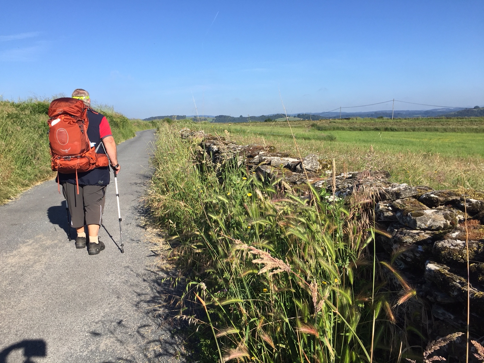 Auf dem Weg nach Portomarin