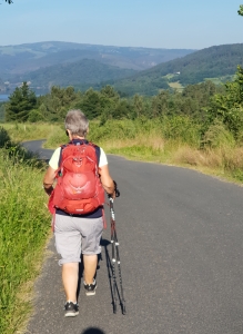 Abstieg nach Portomarin