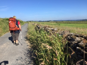 Auf dem Weg nach Portomarin