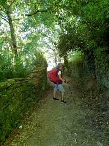 Auf dem Weg nach Portomarin