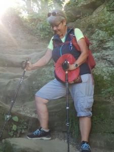 Abstieg nach Portomarin