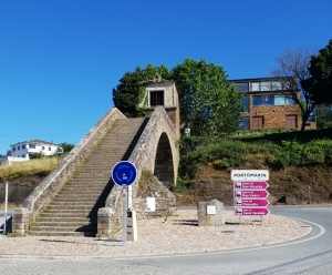 Ankunft in Portomarin