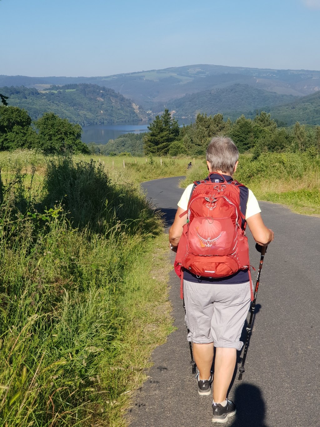 Abstieg nach Portomarin