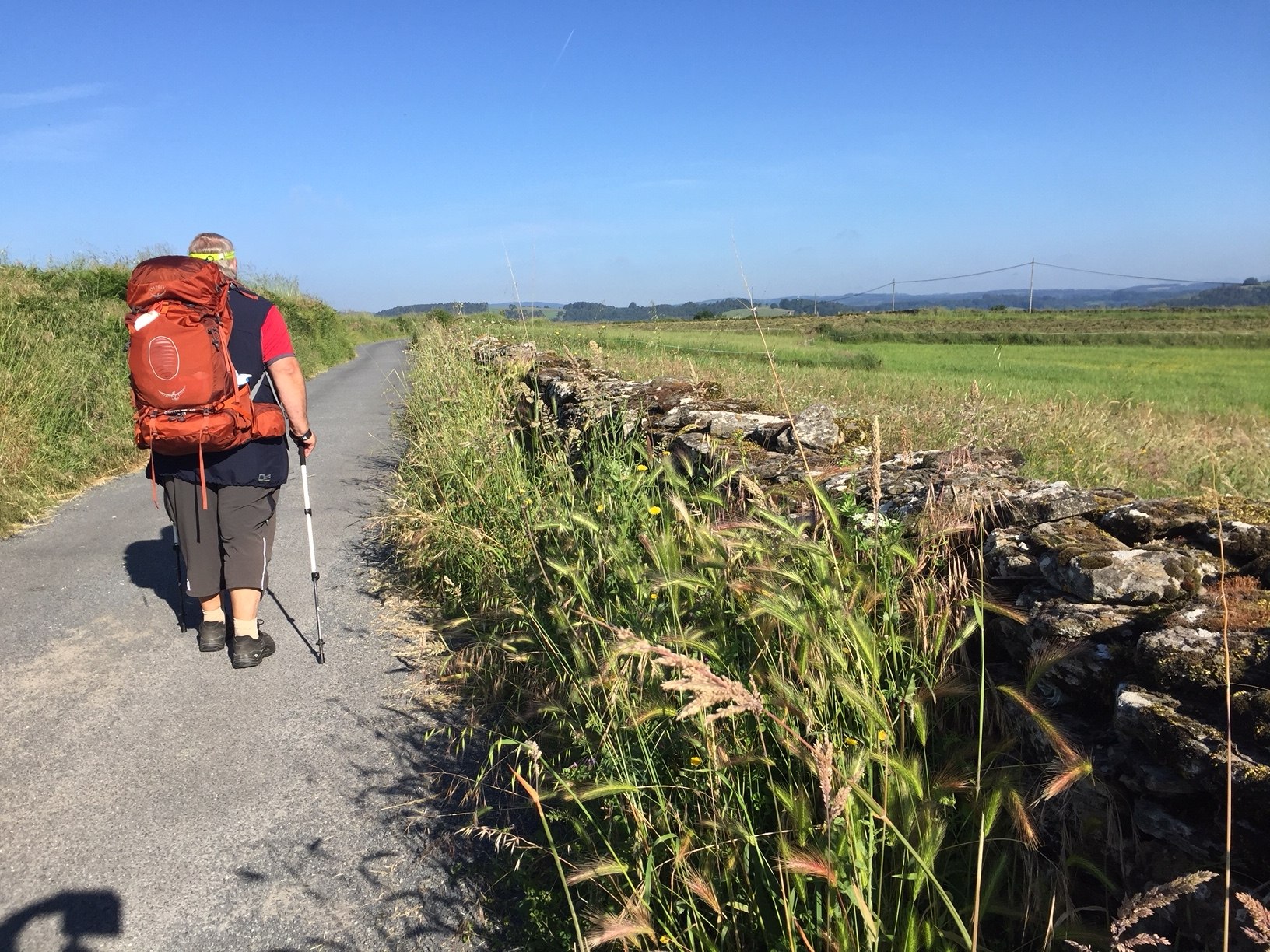 Auf dem Weg nach Portomarin