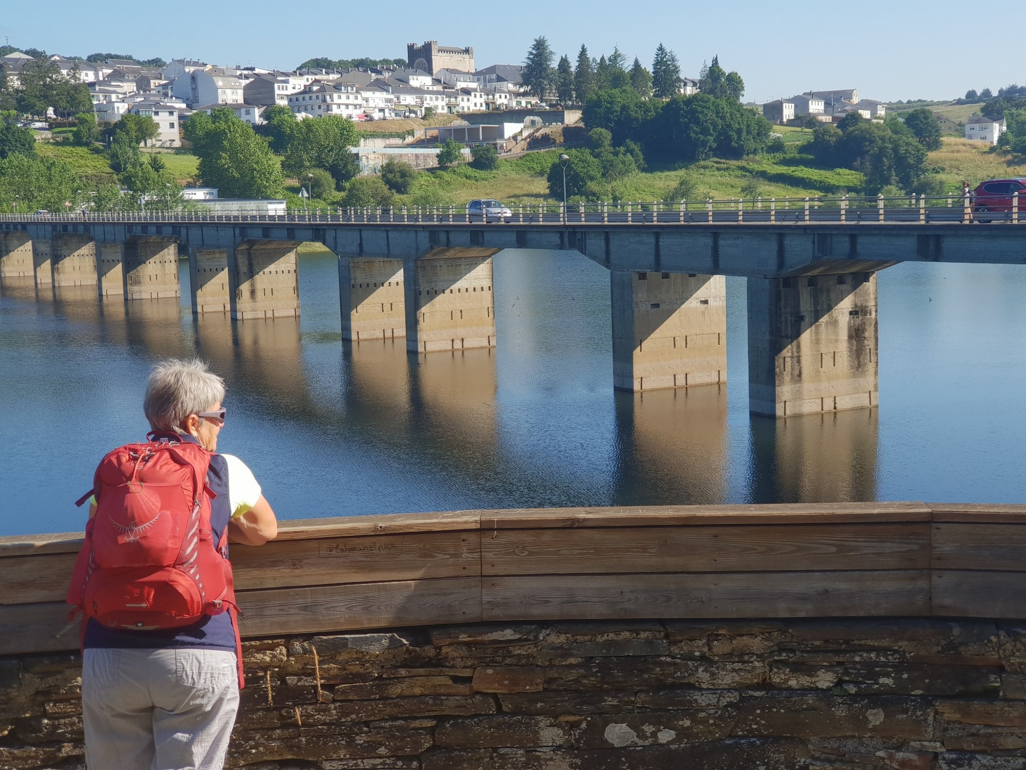 Brücke nach Portomarin