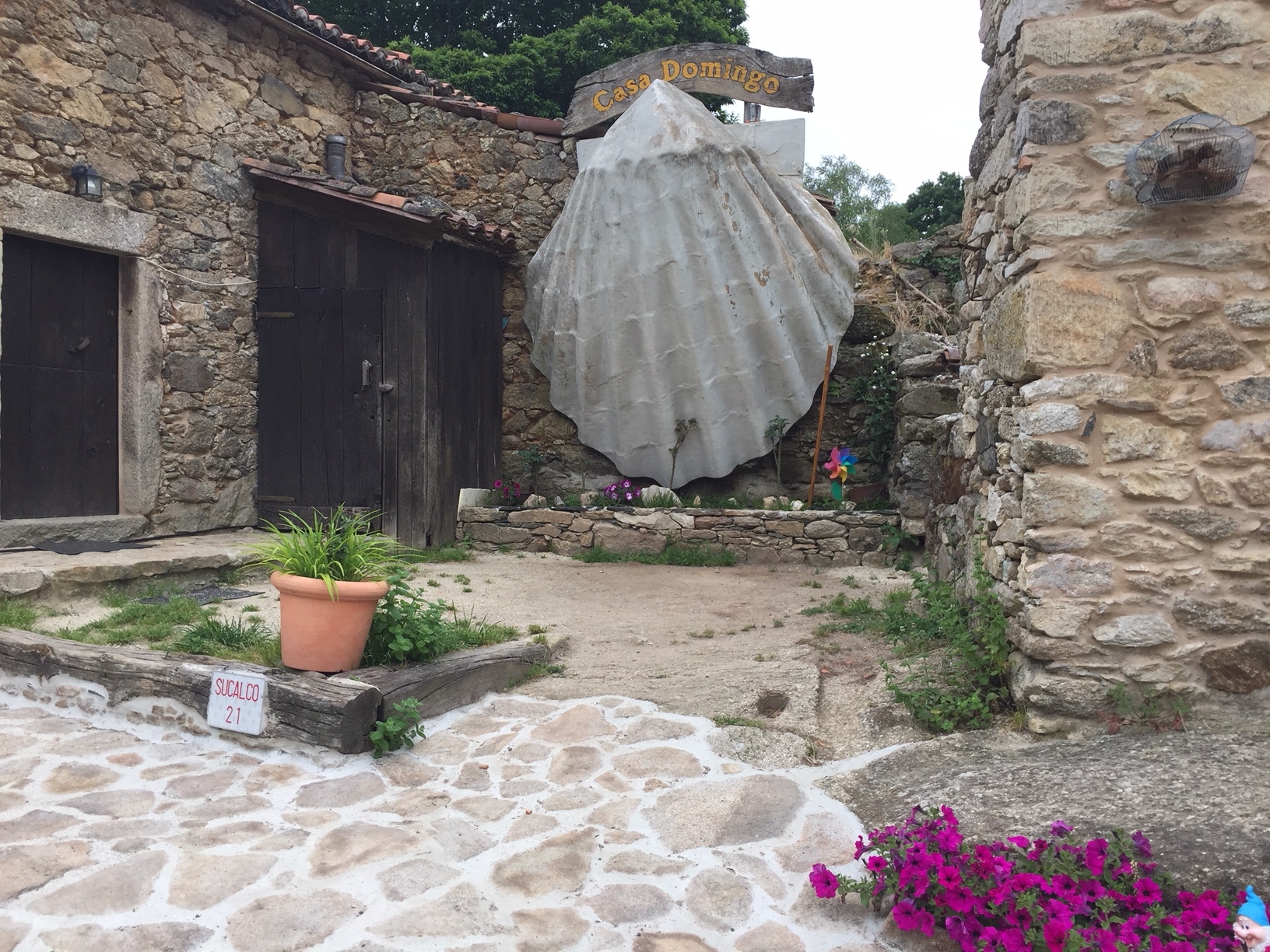 auf dem Weg nach Melide